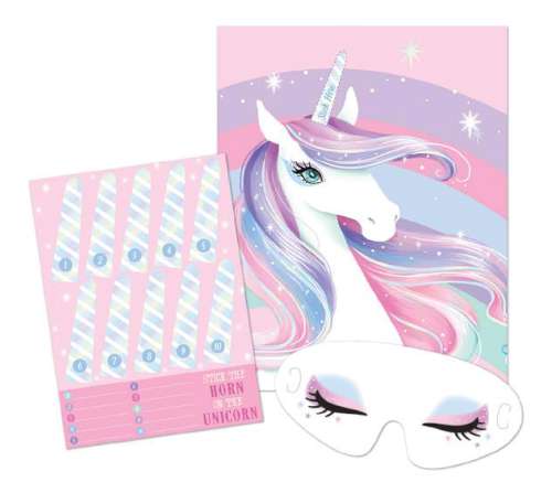 Unicorn Edible Icing Image - Click Image to Close